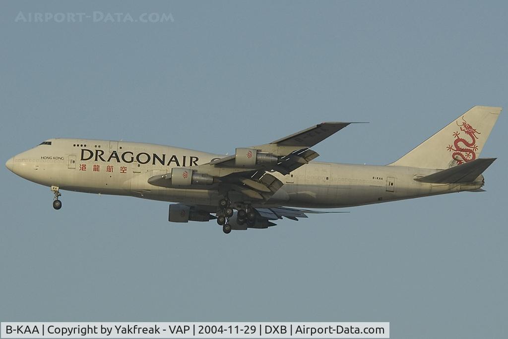 B-KAA, 1987 Boeing 747-312 C/N 23769, Dragonair Boeing 747-300F