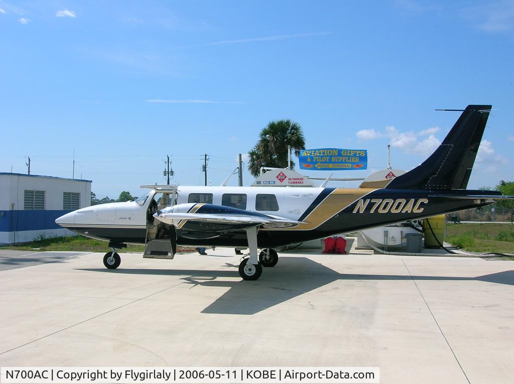 N700AC, 1980 Piper Aerostar 601P C/N 61P08018063412, @ KOBE