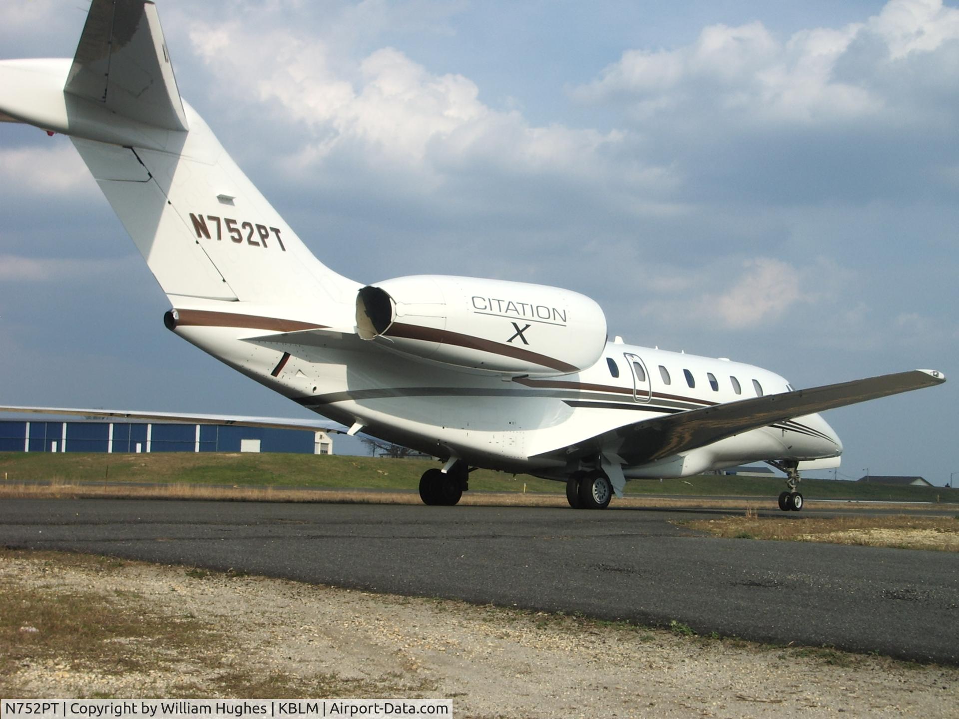 N752PT, 2005 Cessna 750 Citation X C/N 750-0250, arrived for a birthday party and left about 5 hours later (must be nice)