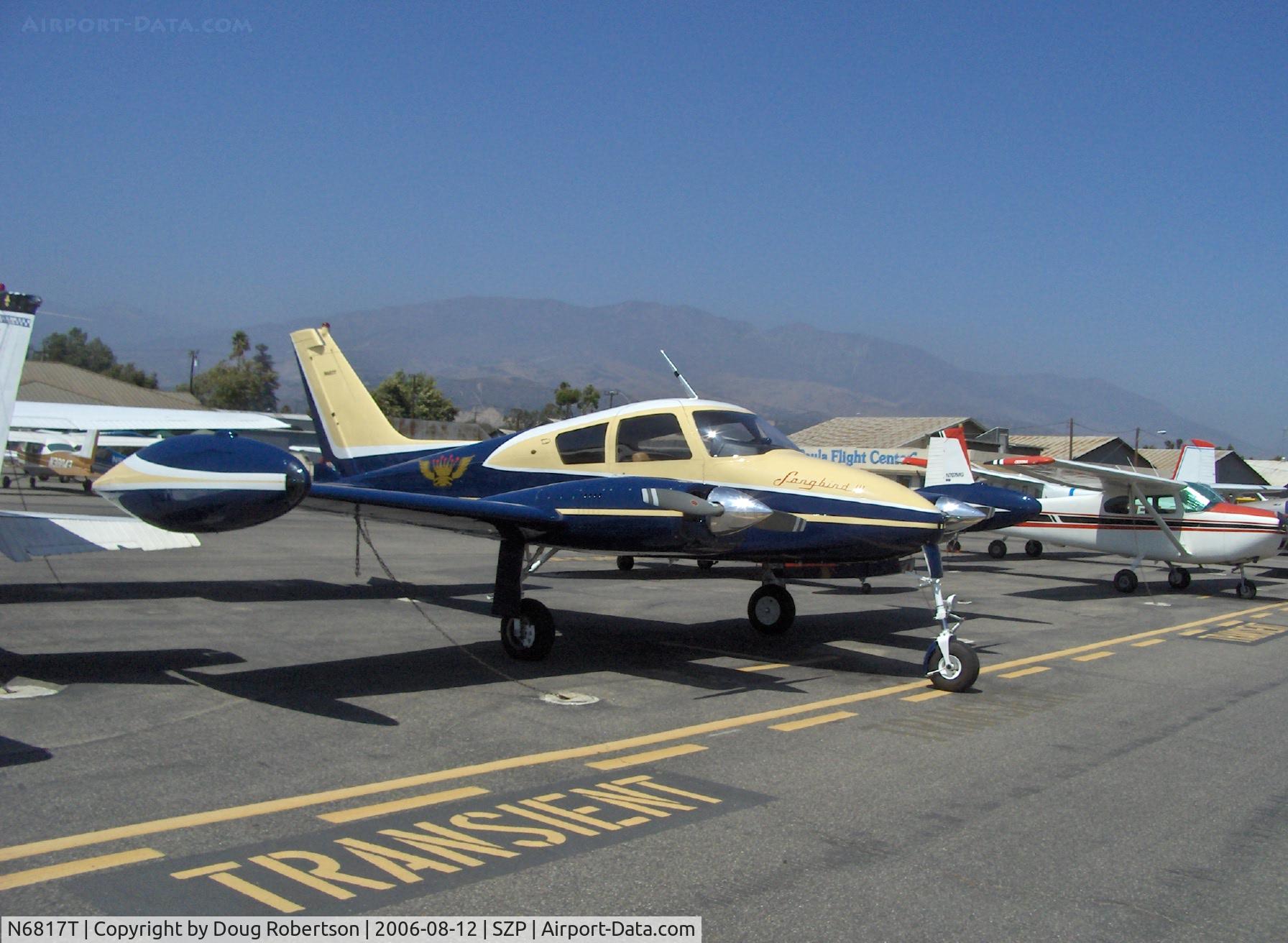 N6817T, 1960 Cessna 310D C/N 39117, 1960 Cessna 310D 'Songbird III', two Continental IO-470 260 Hp each, remember 'Sky King' on early TV? 