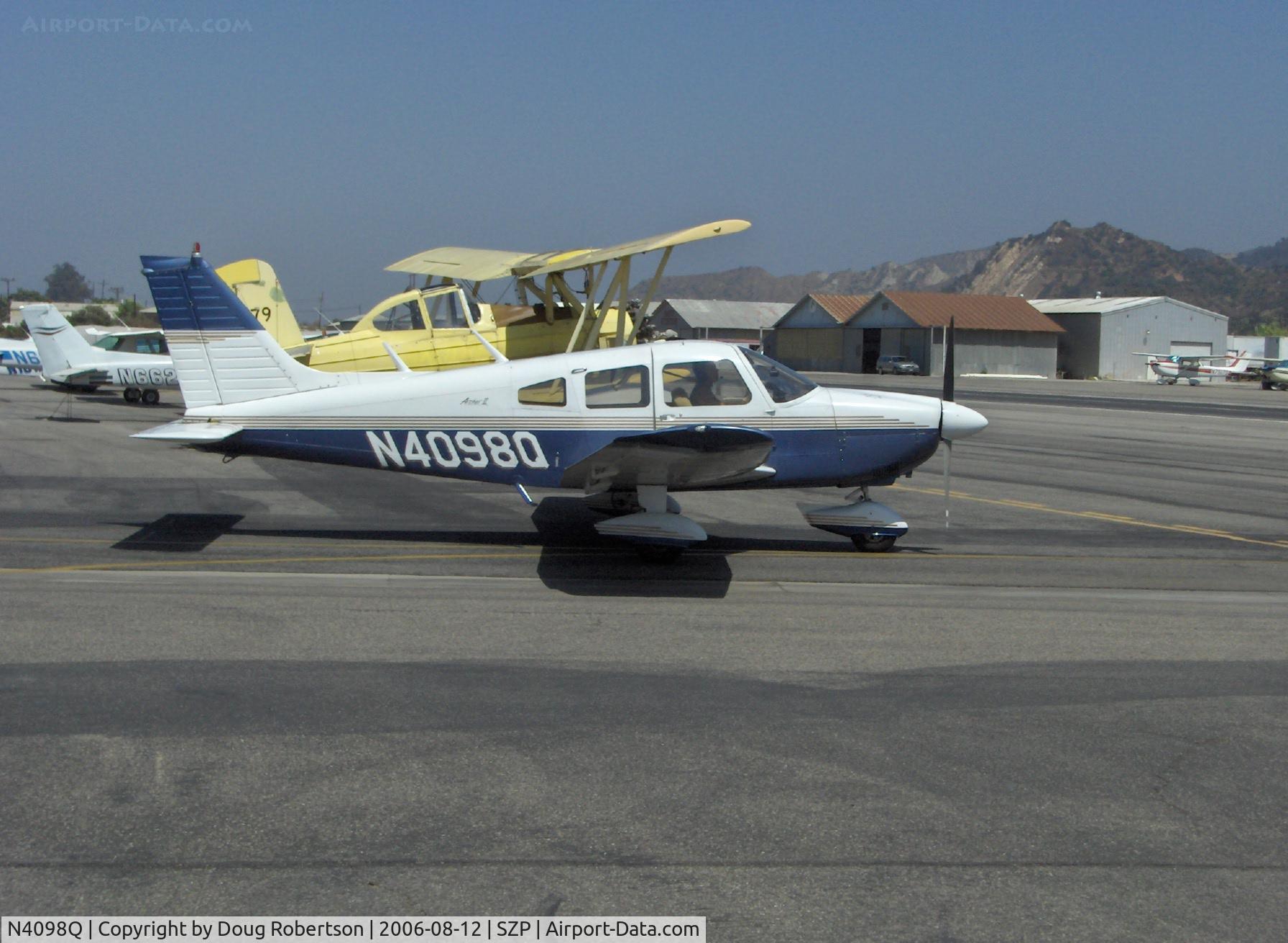 N4098Q, Piper PA-28-181 C/N 28-7790471, Piper PA-28-181 ARCHER III, Lycoming O-360-A4M 180 Hp, engine warmup