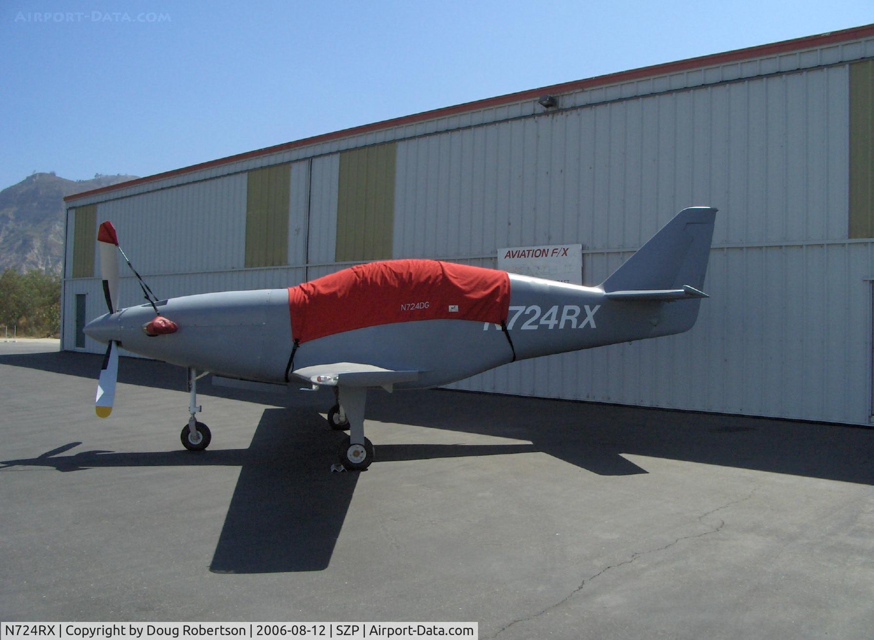 N724RX, 2006 Legend Aircraft Legend C/N 001, 2006 Gray TURBINE LEGEND Snead SPECIAL, Walter M 601D Turbine 724 shp