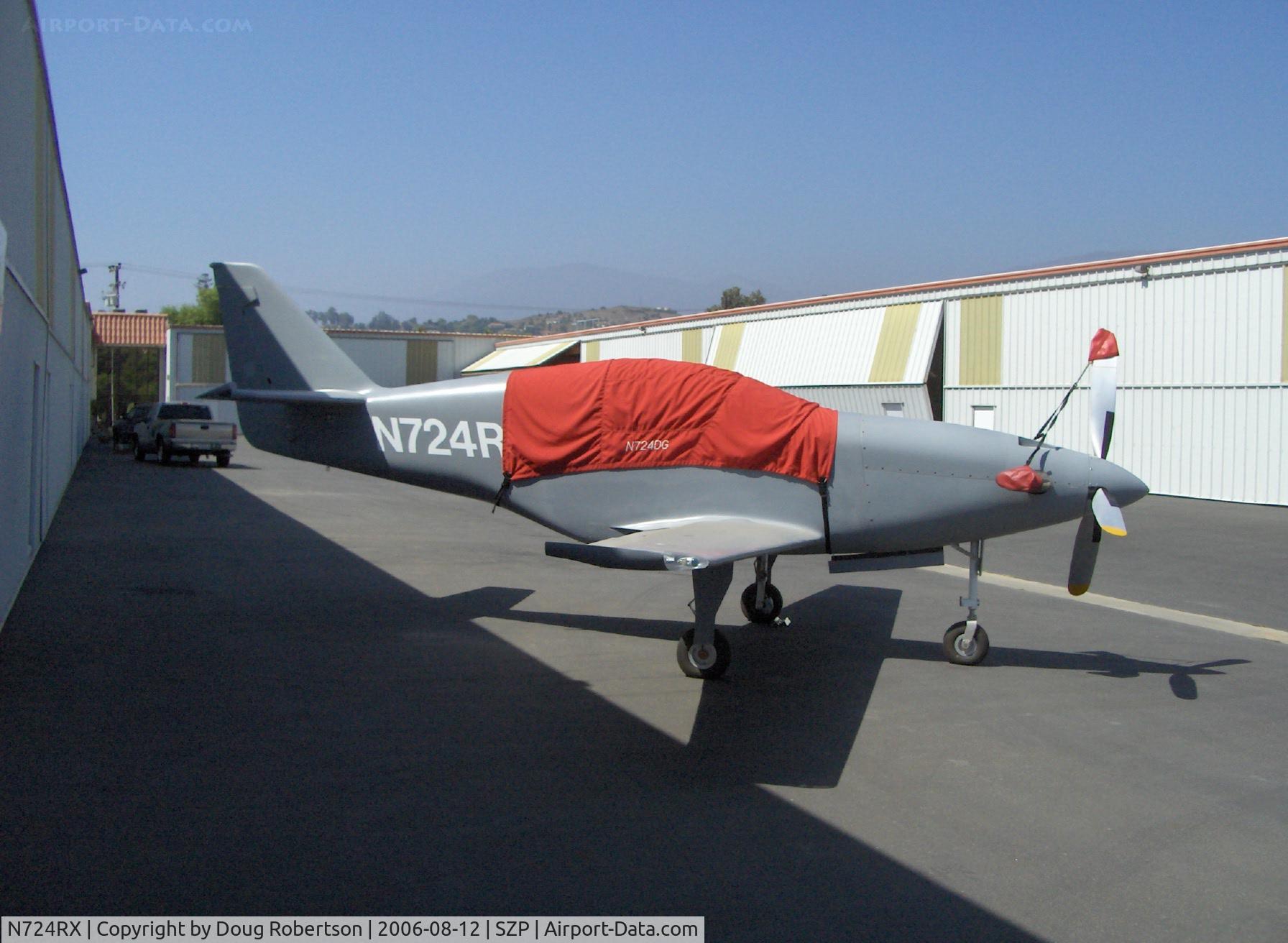 N724RX, 2006 Legend Aircraft Legend C/N 001, 2006 Gray TURBINE LEGEND Snead SPECIAL, Walter M 601D 724 shp