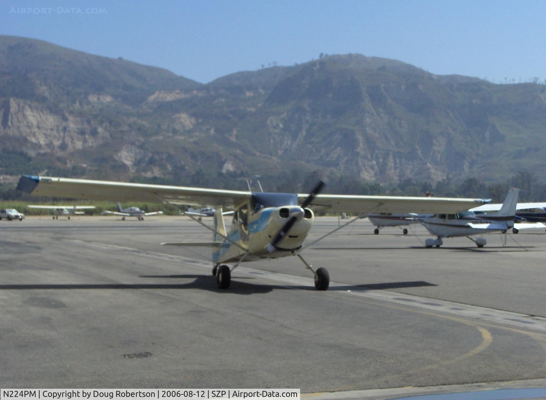 N224PM, 2004 Christavia MK IV C/N 211, 2004 Newby CHRISTAVIA Mark 4, Continental O-470 230 Hp, taxi