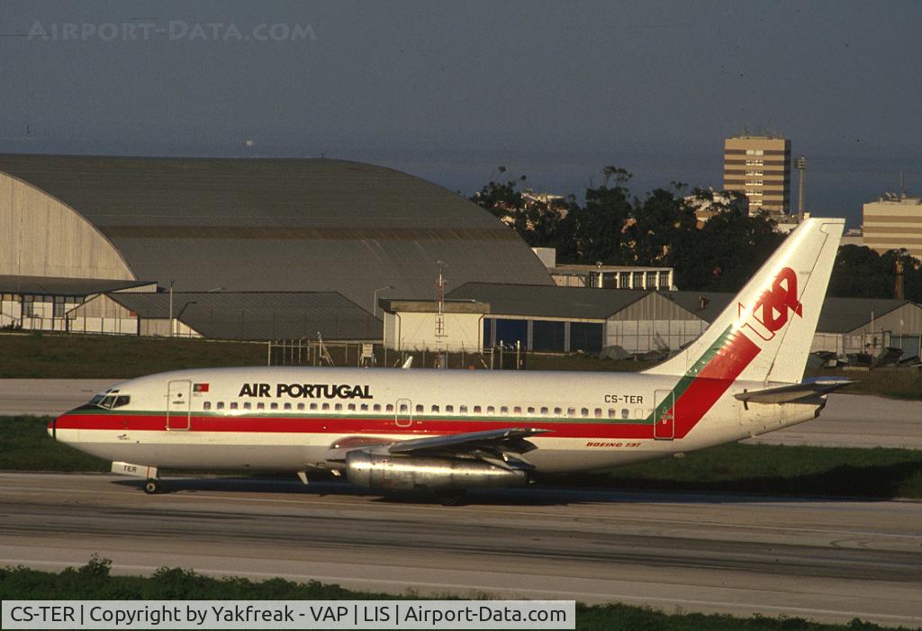 CS-TER, 1981 Boeing 737-230 C/N 22636, TAP Air Portugal Boeing 737-200