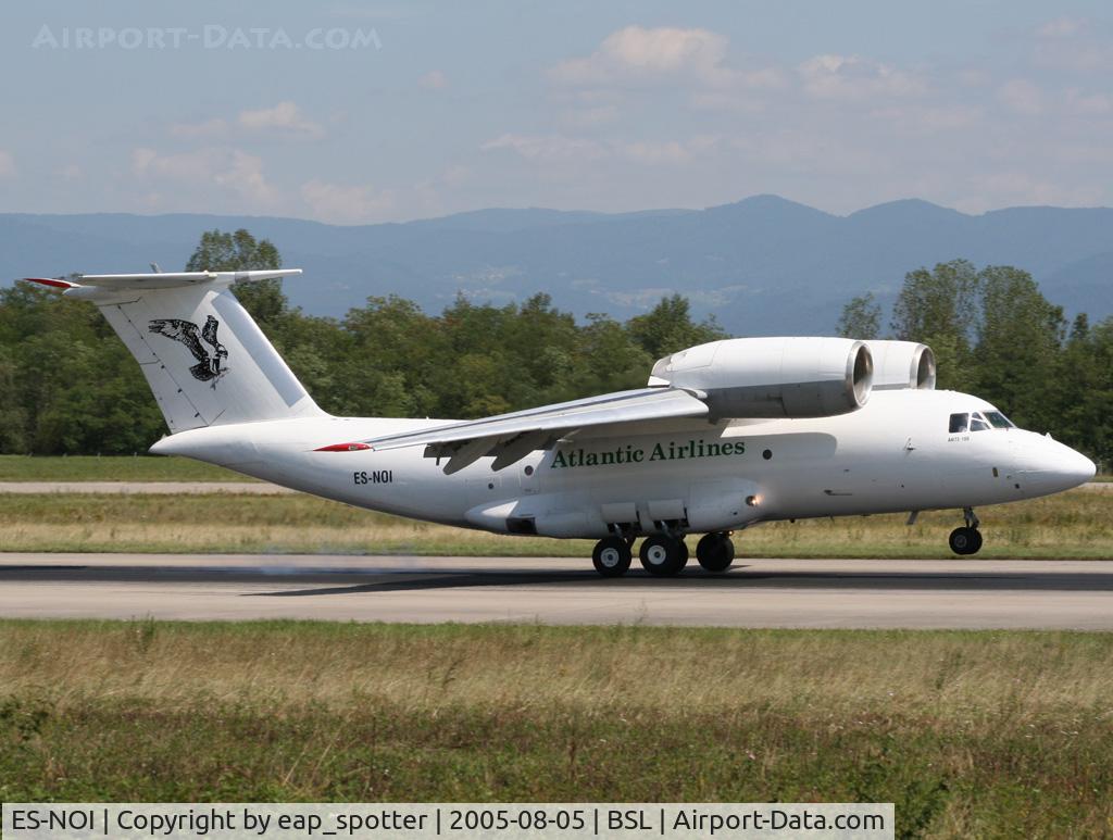 ES-NOI, 1992 Antonov An-72-100 C/N 36572098914, Landing on runway 16