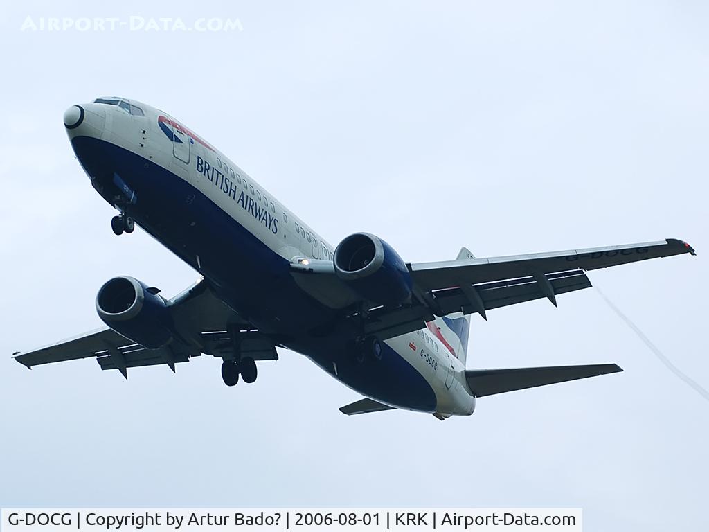 G-DOCG, 1991 Boeing 737-436 C/N 25408, British Airways