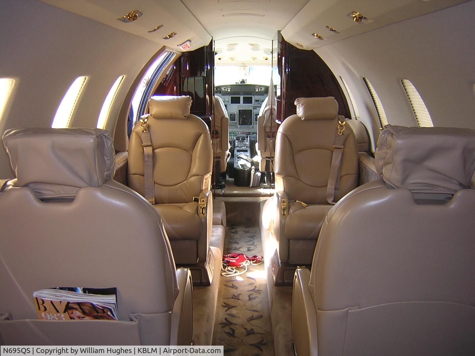 N695QS, 2002 Cessna 560XL Citation Excel C/N 560-5293, gorgeous interior (family fit perfect)