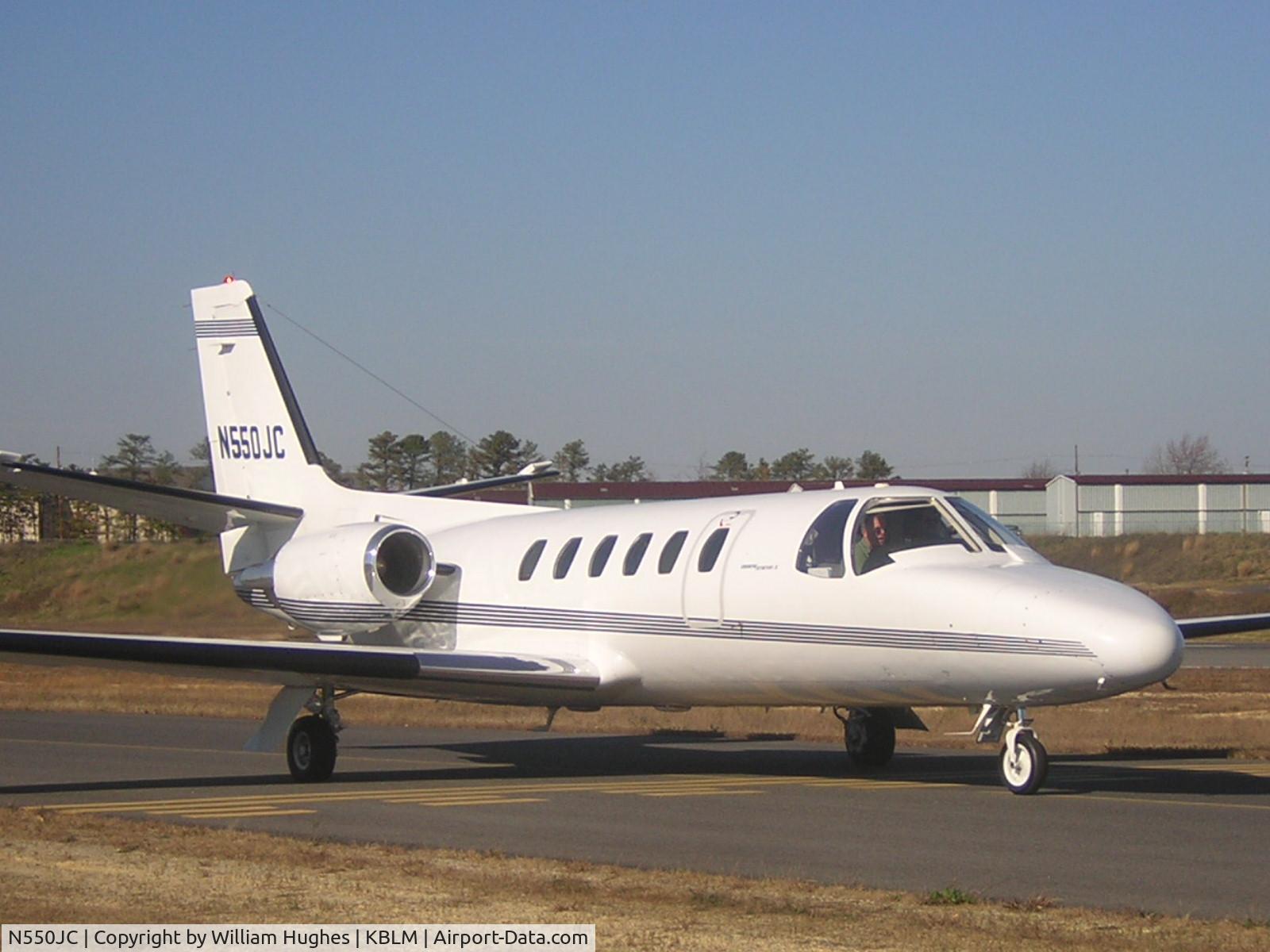 N550JC, 1978 Cessna 550 Citation II C/N 550-0038, local