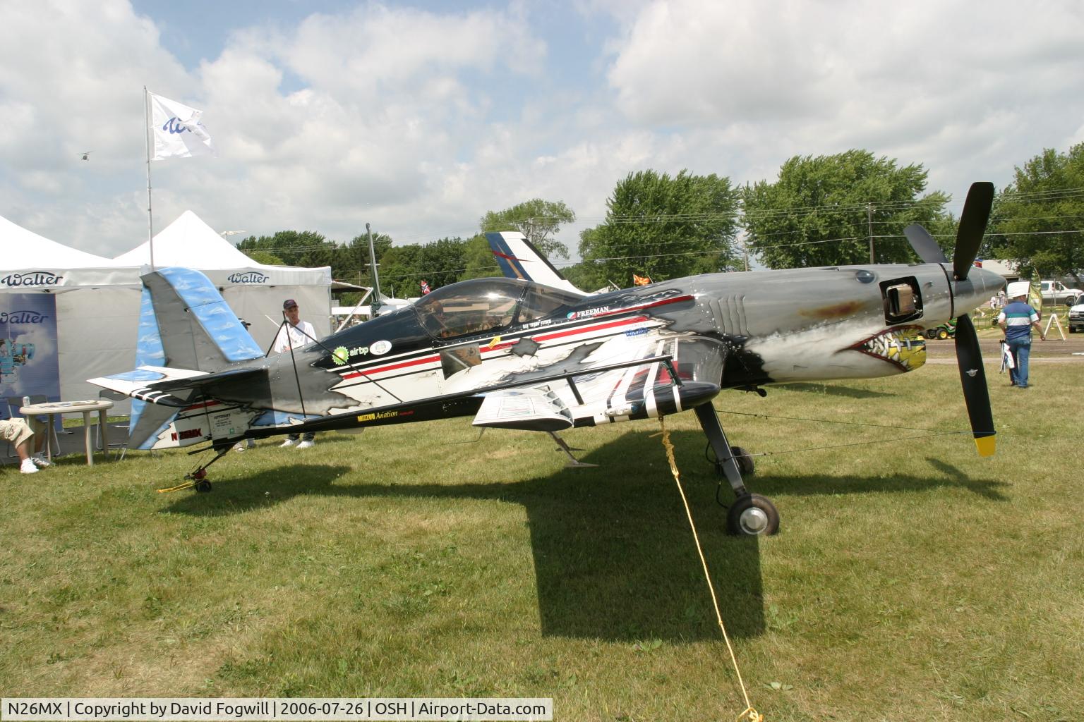 N26MX, 1990 Sukhoi SU-26MX C/N 51-02, Now fitted with a turboprop