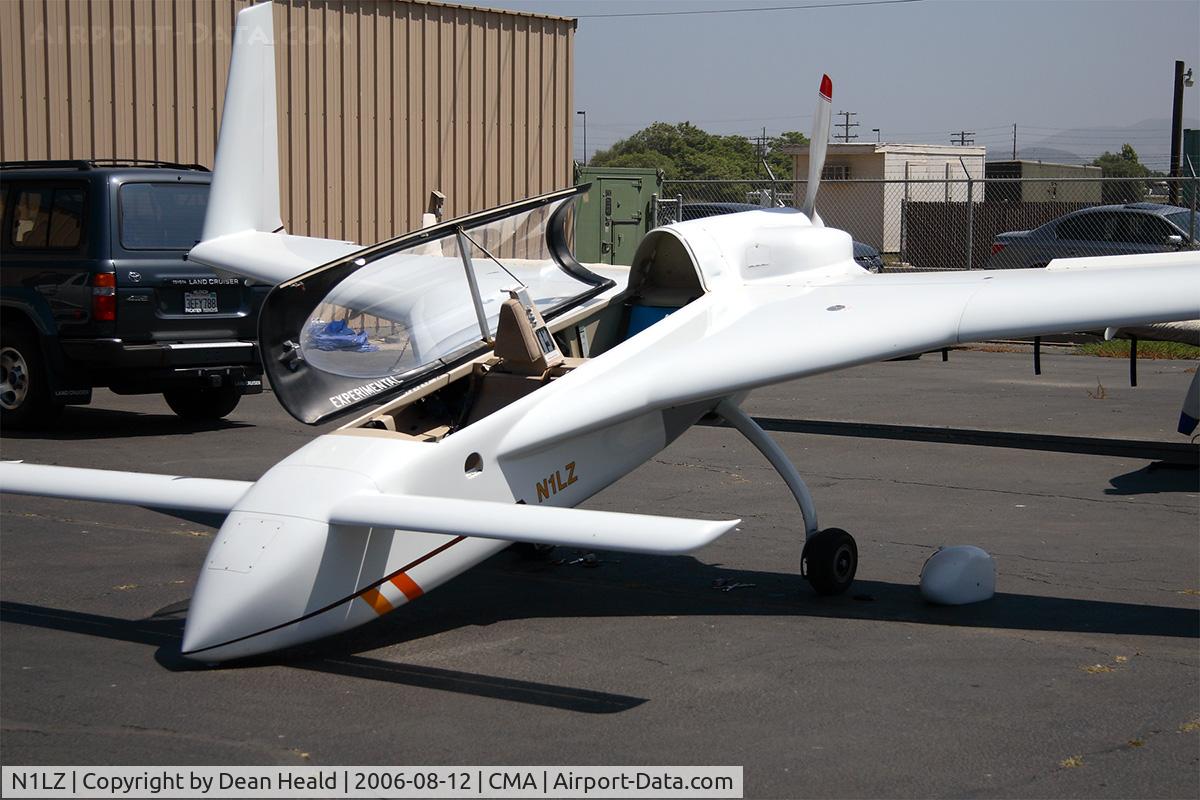 N1LZ, 1991 Rutan Long-EZ C/N 1110, 1991 Porter Long EZ at Camarillo Airport (CMA).