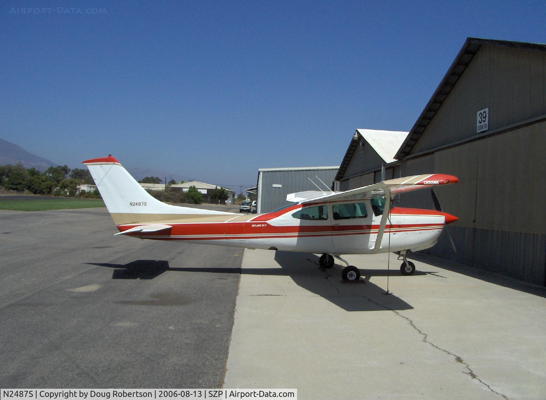 N2487S, Cessna TR182 Turbo Skylane RG C/N R18201344, 1979 Cessna TR182 SKYLANE RGII, Lycoming O-540 235 Hp