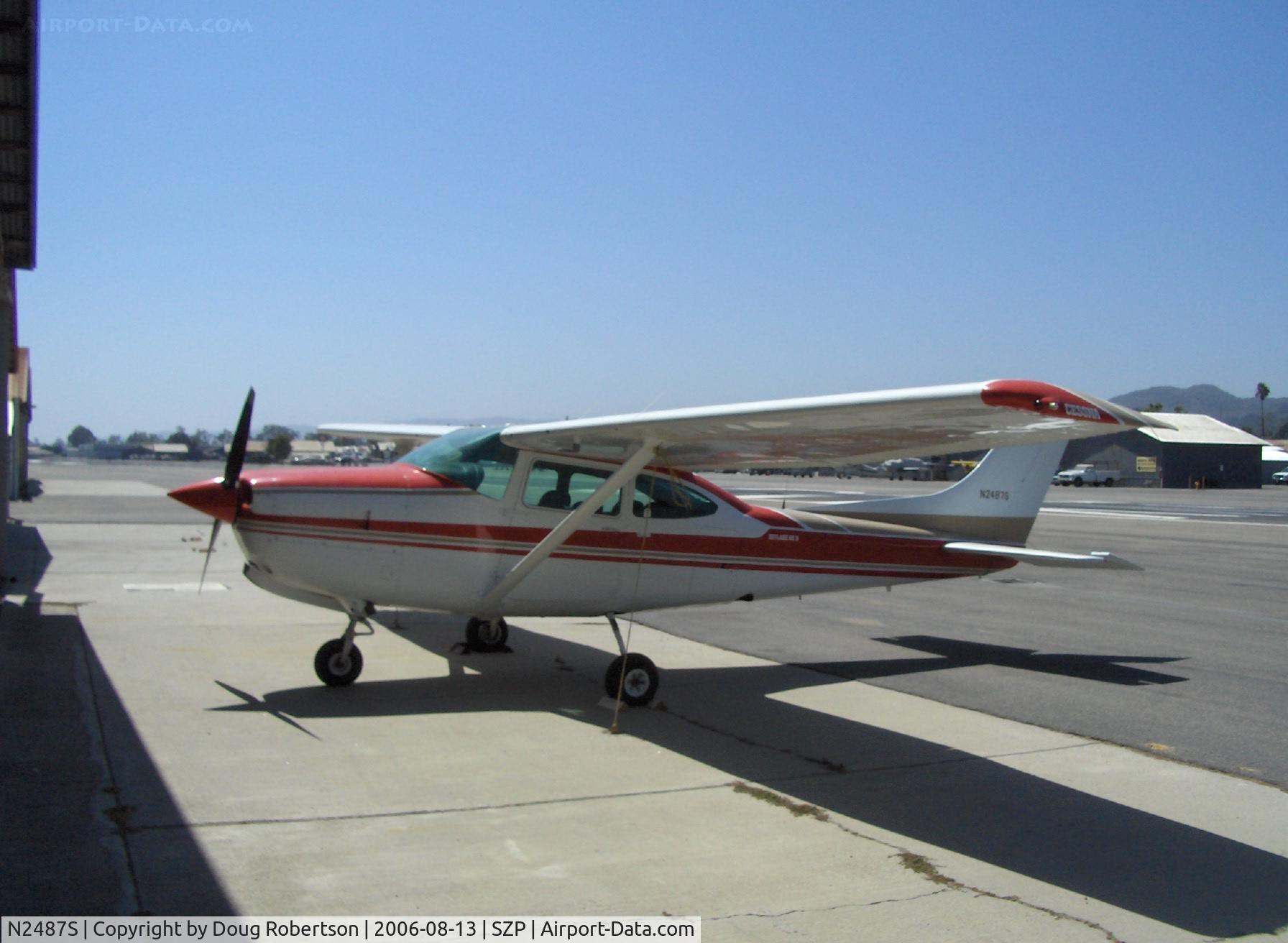 N2487S, Cessna TR182 Turbo Skylane RG C/N R18201344, 1979 Cessna TR182 SKYLANE RGII, Lycoming O-540 235 Hp
