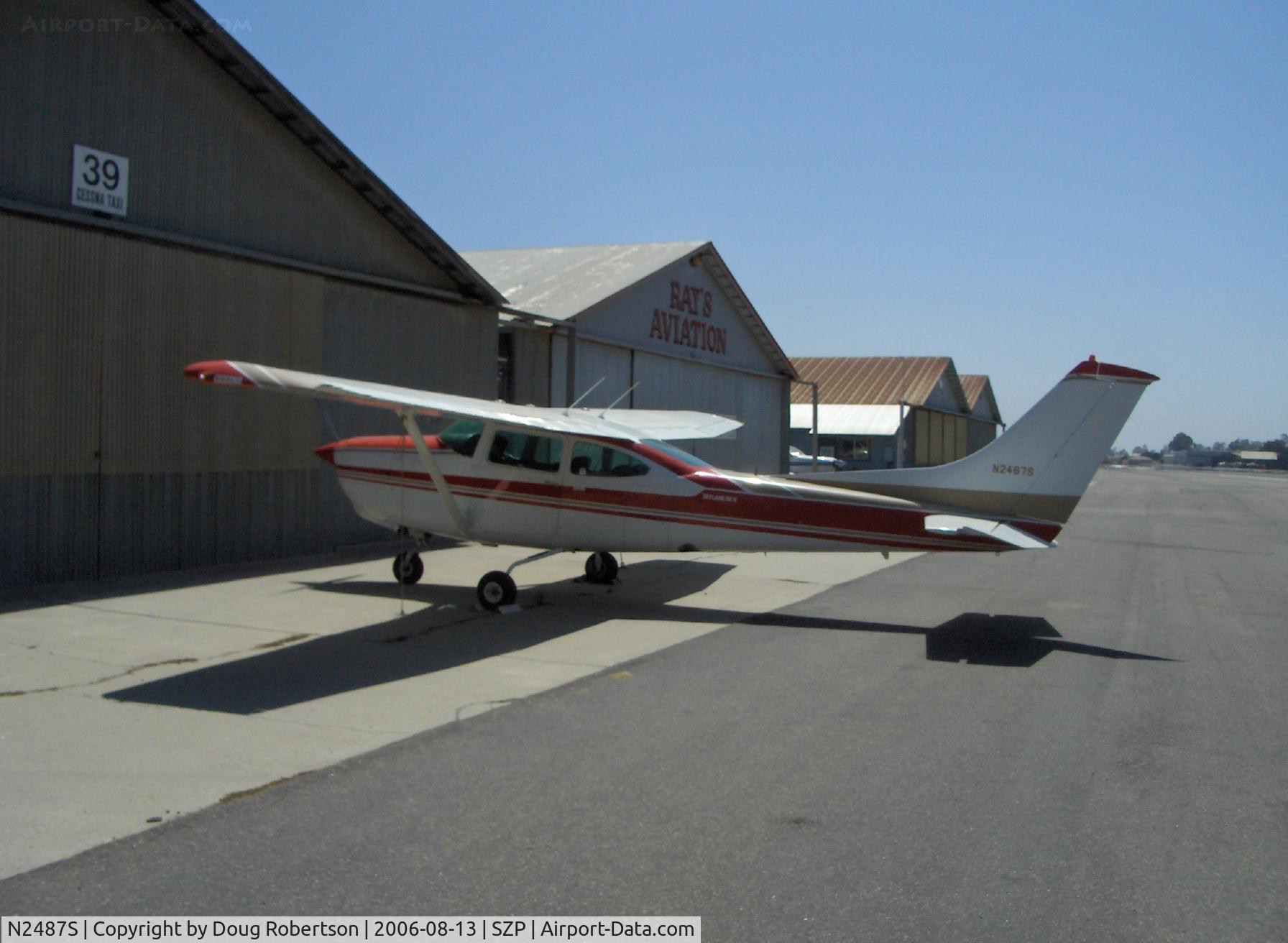N2487S, Cessna TR182 Turbo Skylane RG C/N R18201344, 1979 Cessna TR182 SKYLANE RGII, Lycoming O-540 235 Hp