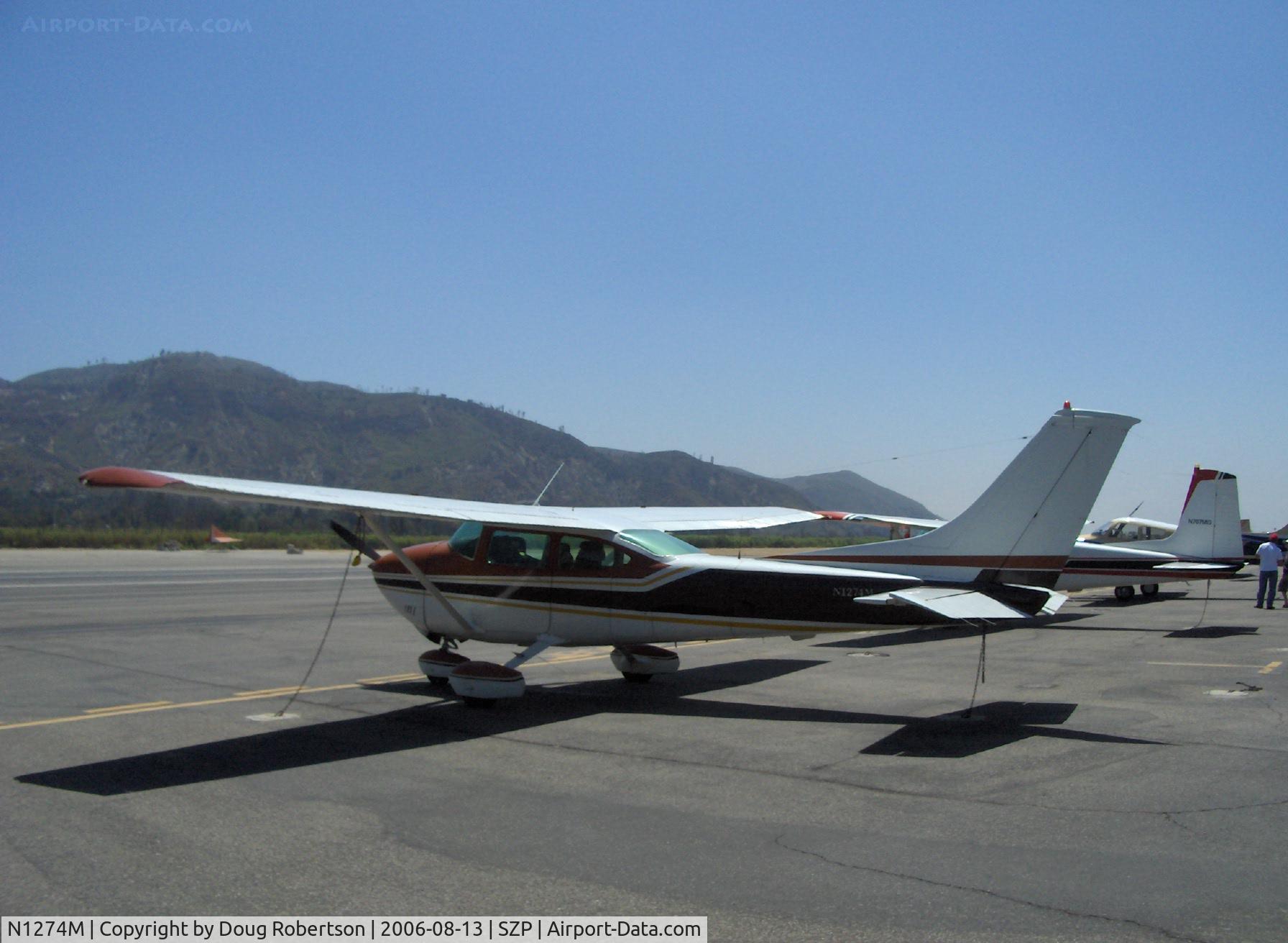 N1274M, 1975 Cessna 182P Skylane C/N 18264271, 1975 Cessna 182P SKYLANE, Continental O-470-S 230 Hp