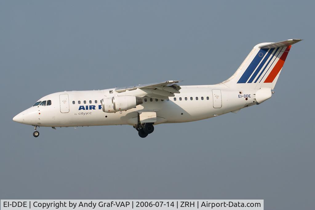 EI-DDE, 1986 British Aerospace BAe.146-200 C/N E2060, Final RWY14.