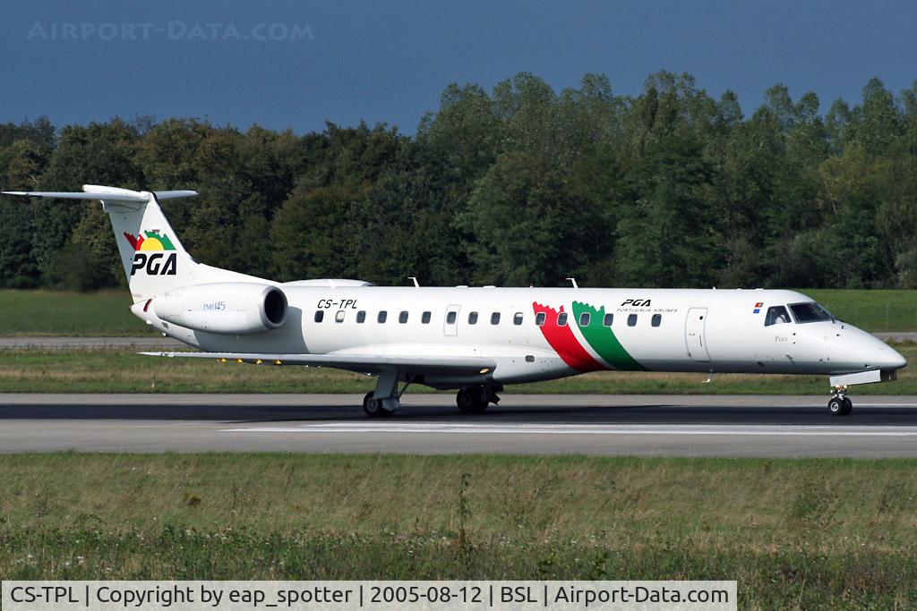 CS-TPL, 1988 Embraer EMB-145EP (ERJ-145EP) C/N 145051, Departing to LIS/OPO runway 16