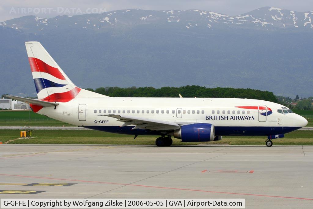 G-GFFE, 1995 Boeing 737-528 C/N 27424, visitor