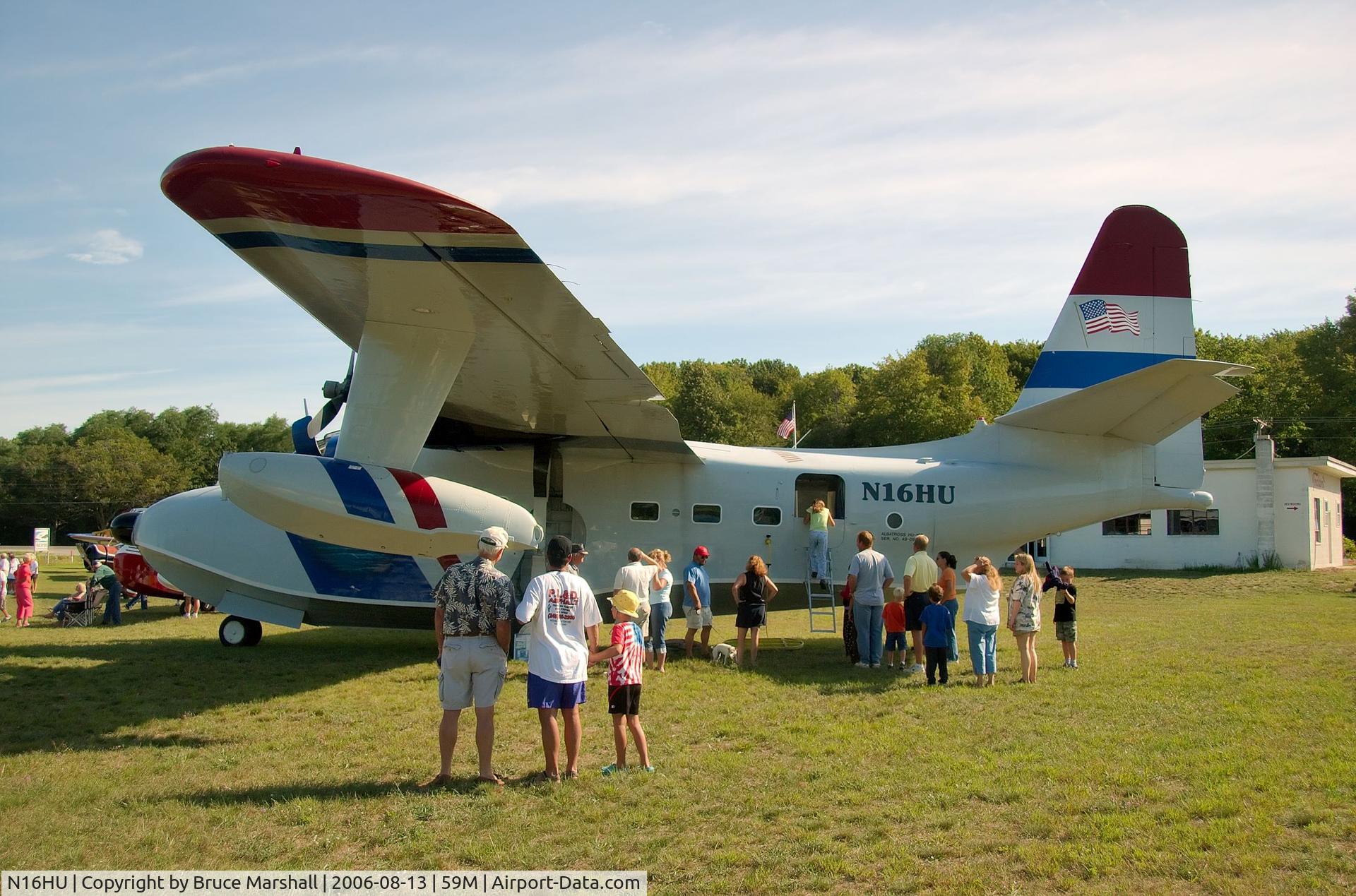 N16HU, 1951 Grumman HU-16B Albatross C/N G-55, At Torchport Fly-in, Torch Lake, MI