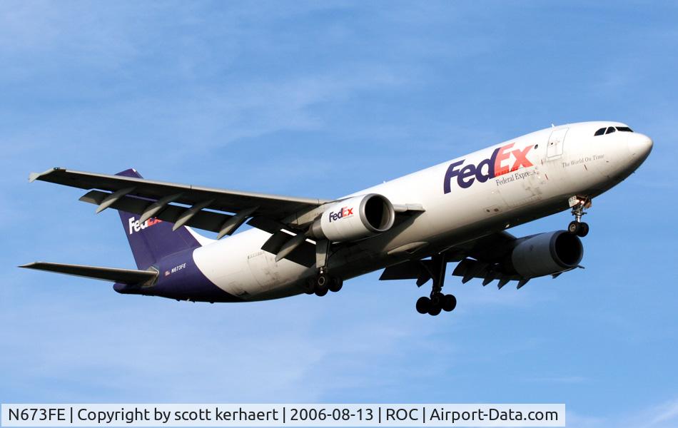 N673FE, 1997 Airbus A300F4-605R C/N 780, fed ex 967