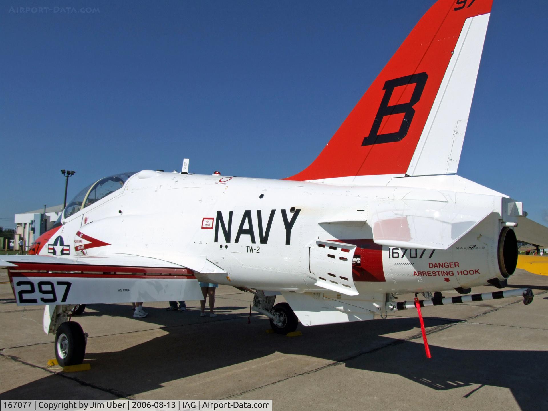 167077, 2006 Boeing T-45C Goshawk C/N C109, Less than a month old, this Navy trainer was on display at Niagara during an airfield display