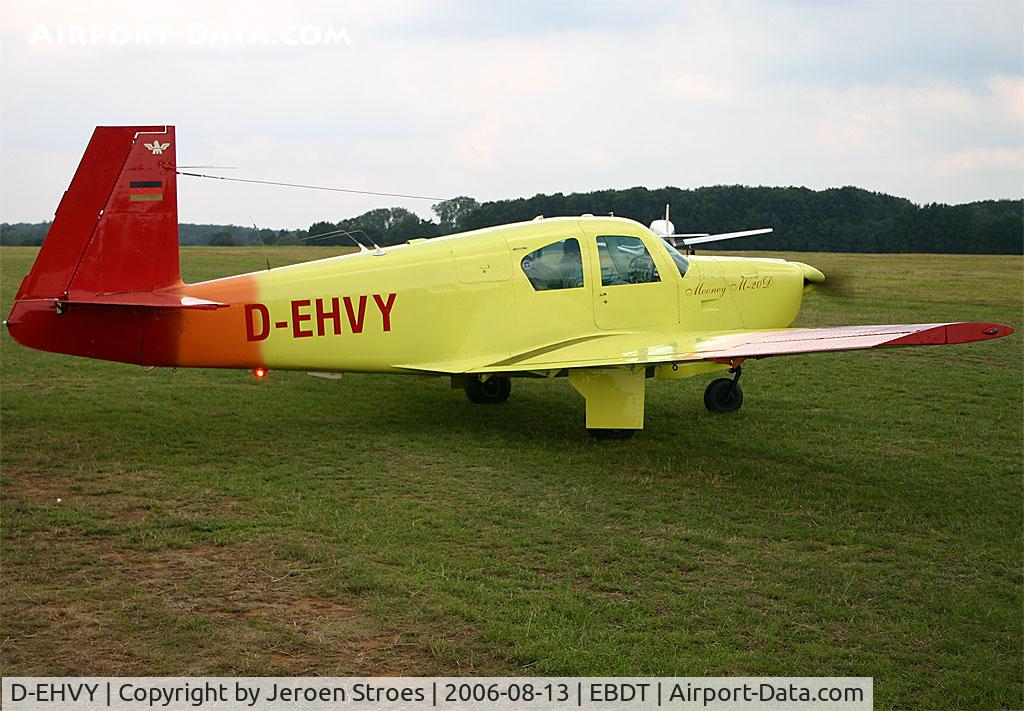D-EHVY, 1963 Mooney M20D Master C/N 165, OLdtimer Fly in