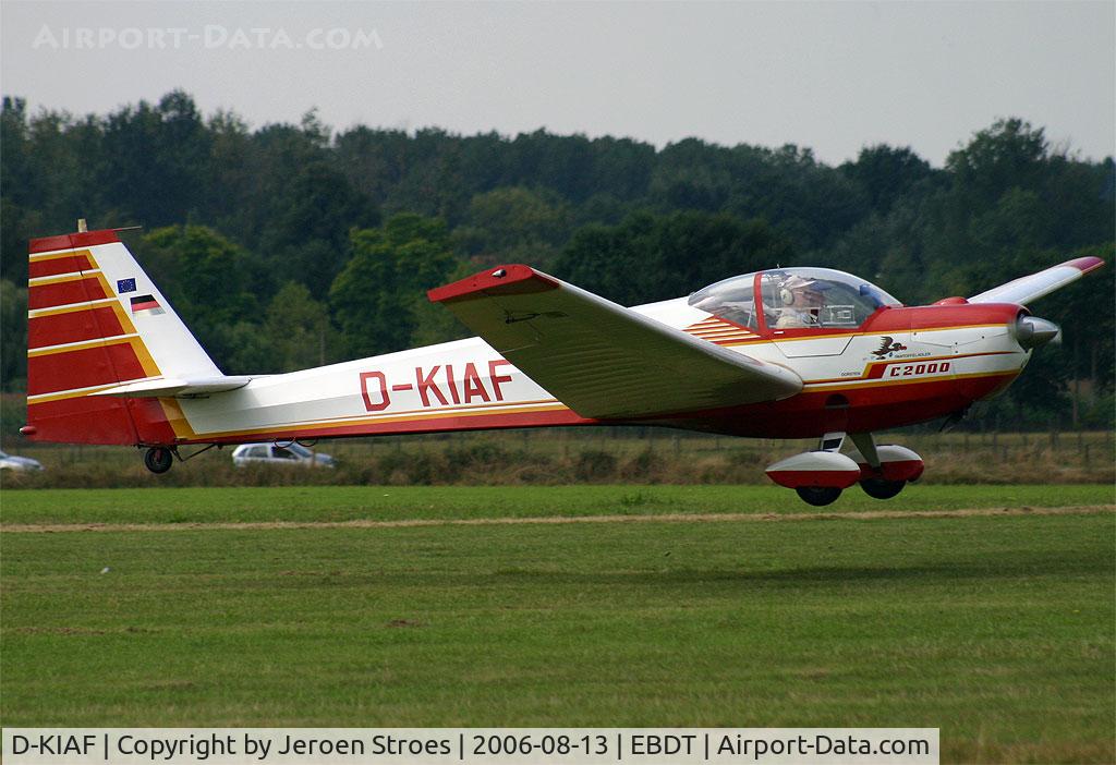 D-KIAF, Scheibe SF-25C Falke 2000 C/N 44445, OLdtimer Fly in