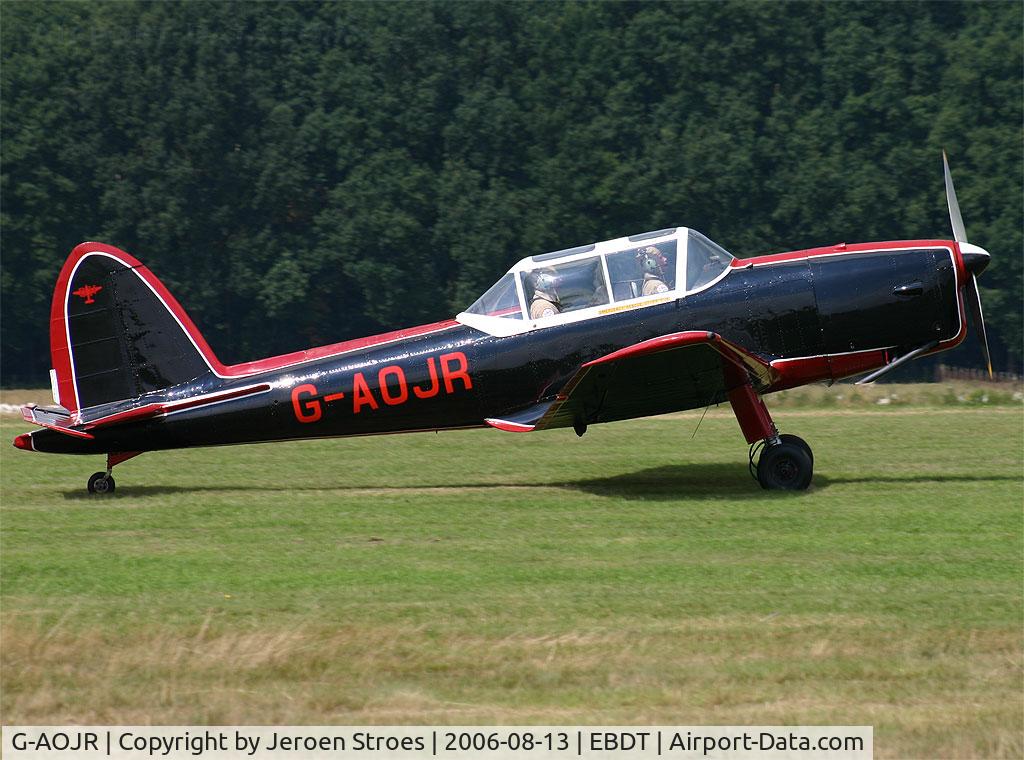 G-AOJR, 1950 De Havilland DHC-1 Chipmunk T.10 C/N C1/0205, OLdtimer Fly in