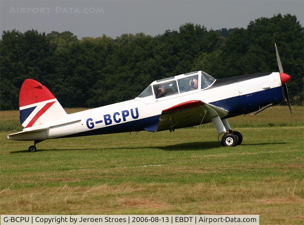 G-BCPU, 1953 De Havilland DHC-1 Chipmunk T.10 C/N C1/0839, OLdtimer Fly in