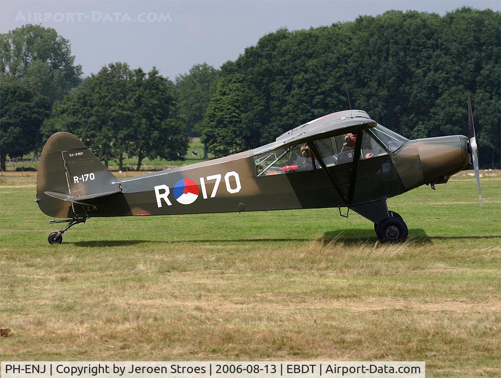 PH-ENJ, 1952 Piper L-21B Super Cub C/N 18-2540, OLdtimer Fly in