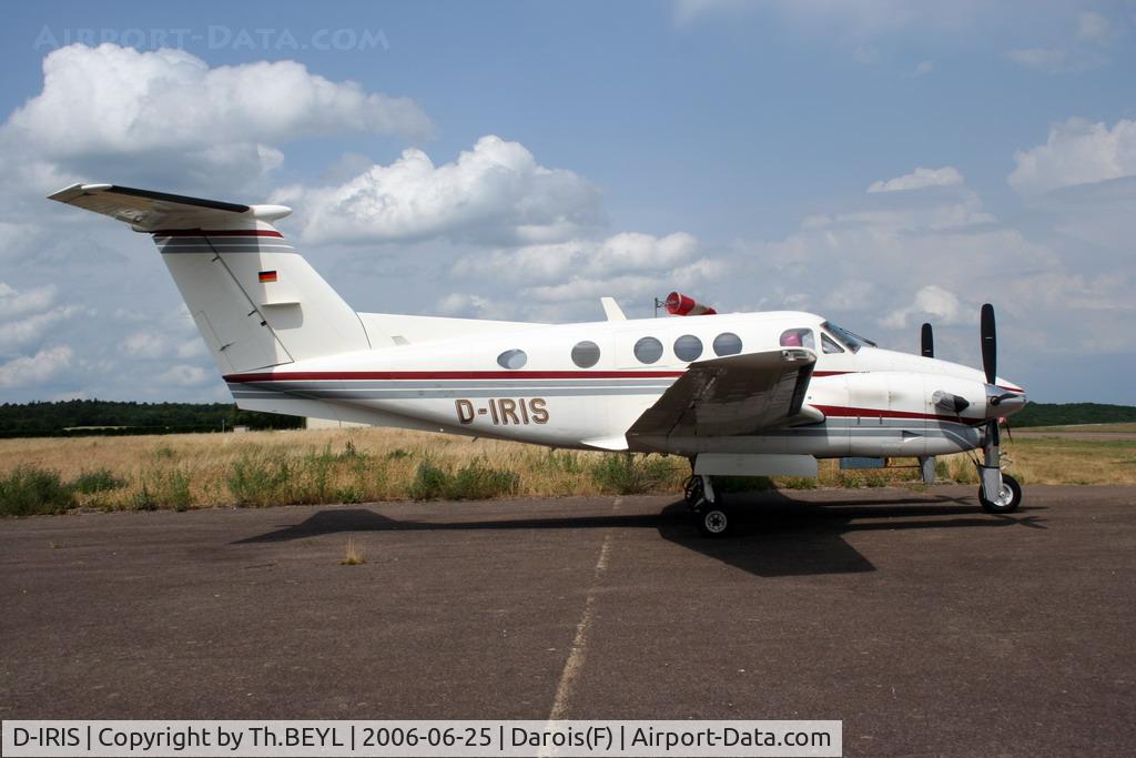 D-IRIS, Beech F90-1 King Air C/N LA-229, En visite in Burgundy