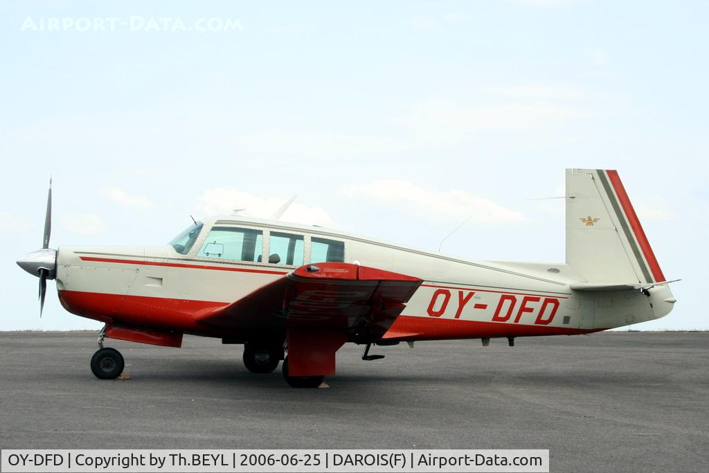 OY-DFD, 1967 Mooney M20F Executive C/N 670327, En visite in Burgundy