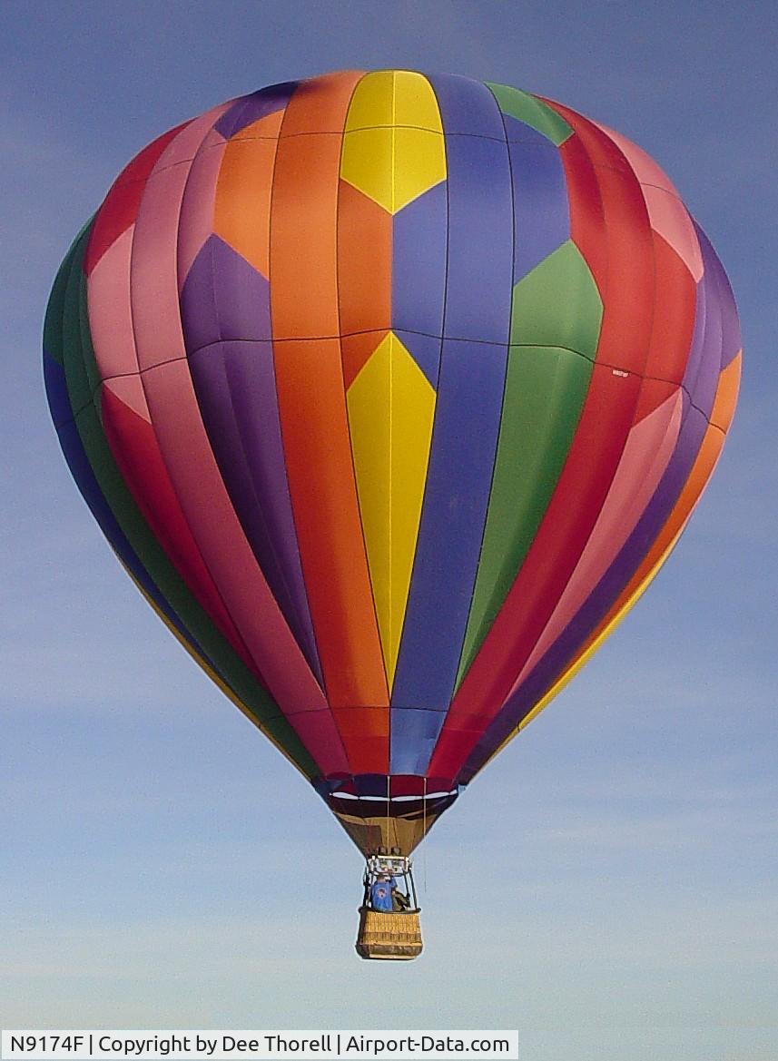 N9174F, 1993 Aerostar International Inc RX 8 C/N RX8-3185, Hot Air Balloon BelleStar