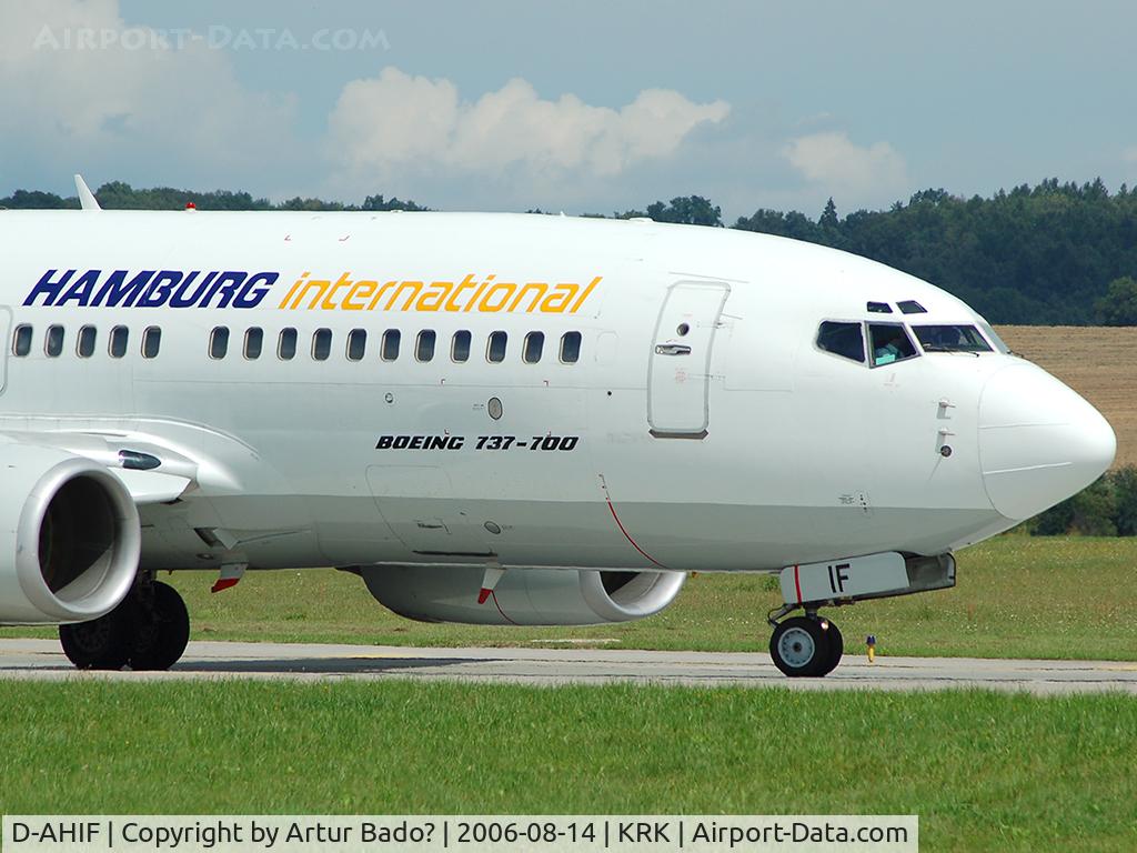D-AHIF, 1999 Boeing 737-73S C/N 29079, Hamburg International