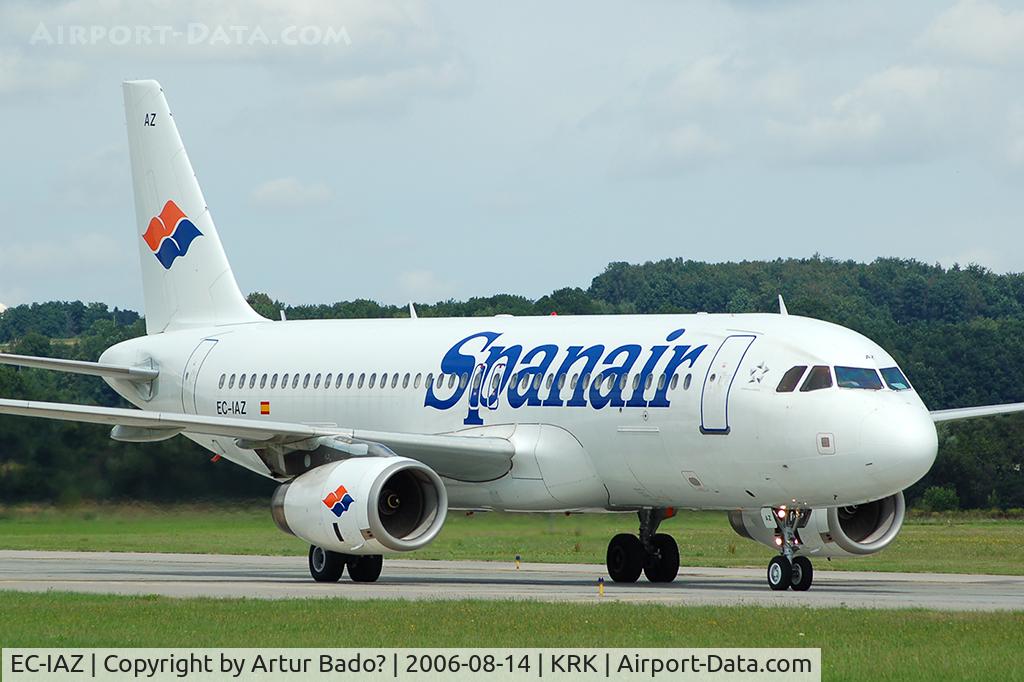 EC-IAZ, 2001 Airbus A320-232 C/N 1631, Spanair
