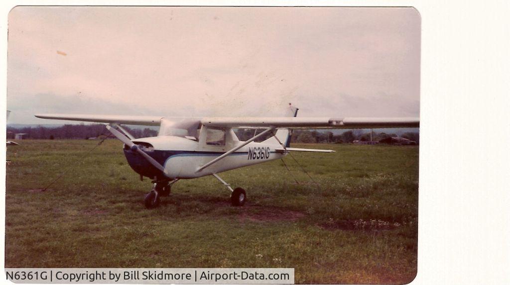 N6361G, 1970 Cessna 150K C/N 15071861, Taken 20 or 25 years ago mid 80's