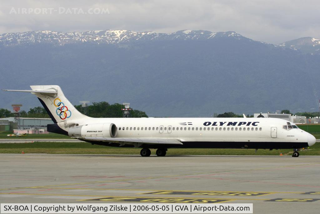 SX-BOA, 1999 Boeing 717-2K9 C/N 55056, visitor
