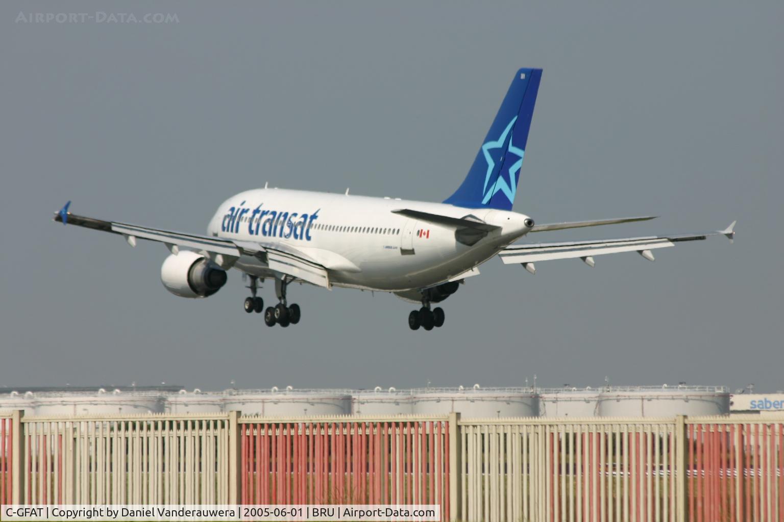 C-GFAT, 1990 Airbus A310-304 C/N 545, arrival from Montreal