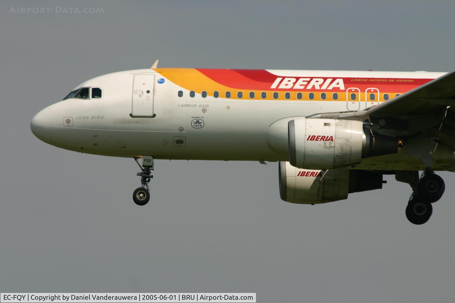 EC-FQY, 1992 Airbus A320-211 C/N 356, JOAN MIRO