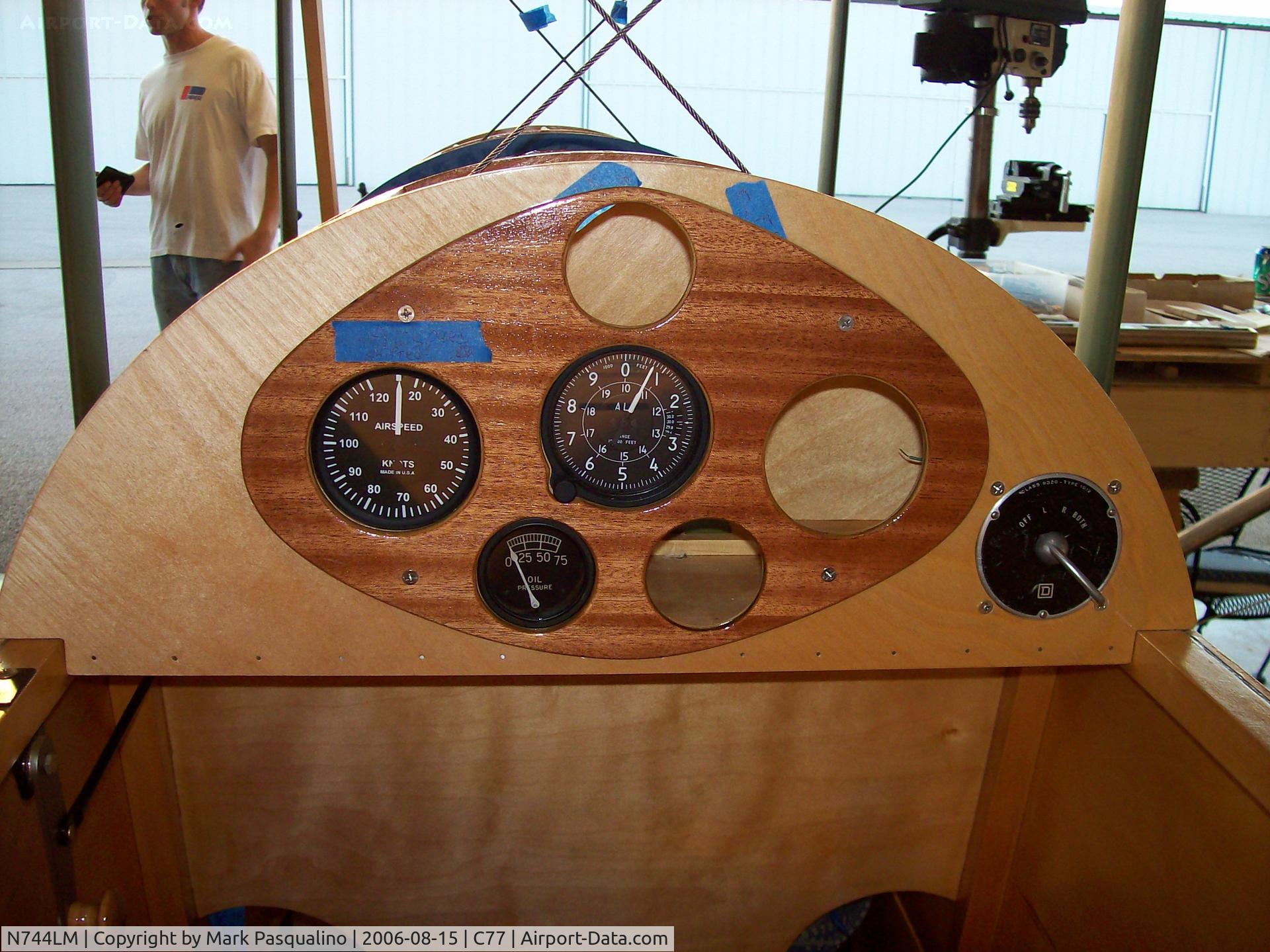 N744LM, 2008 Pietenpol Air Camper C/N KAS197402, Pietenpol project