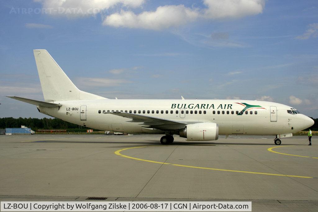 LZ-BOU, 1987 Boeing 737-3L9 C/N 23717/1365, visitor