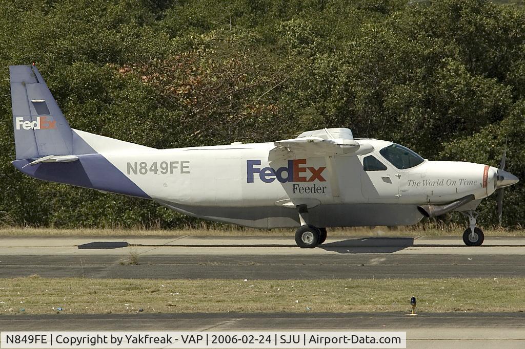 N849FE, Cessna 208B C/N 208B0162, Fedex Cessna 208