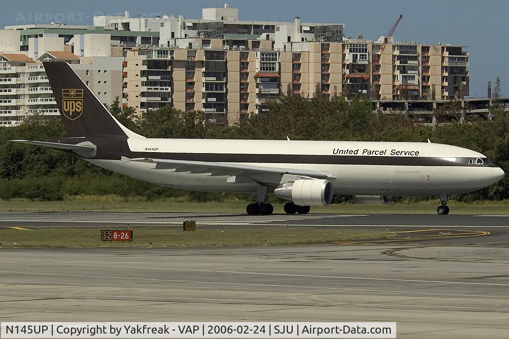 N145UP, 2002 Airbus A300F4-622R C/N 828, UPS Airbus A300-600F
