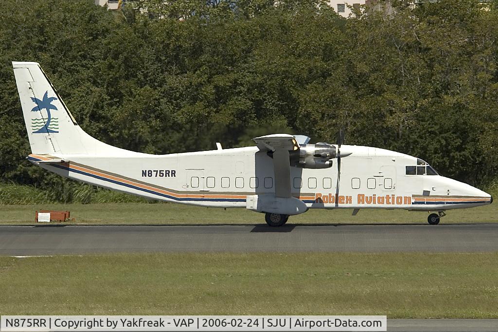 N875RR, 1988 Short SD3-60-300 C/N SH.3741, Shorts 360 of Roblex Aviation