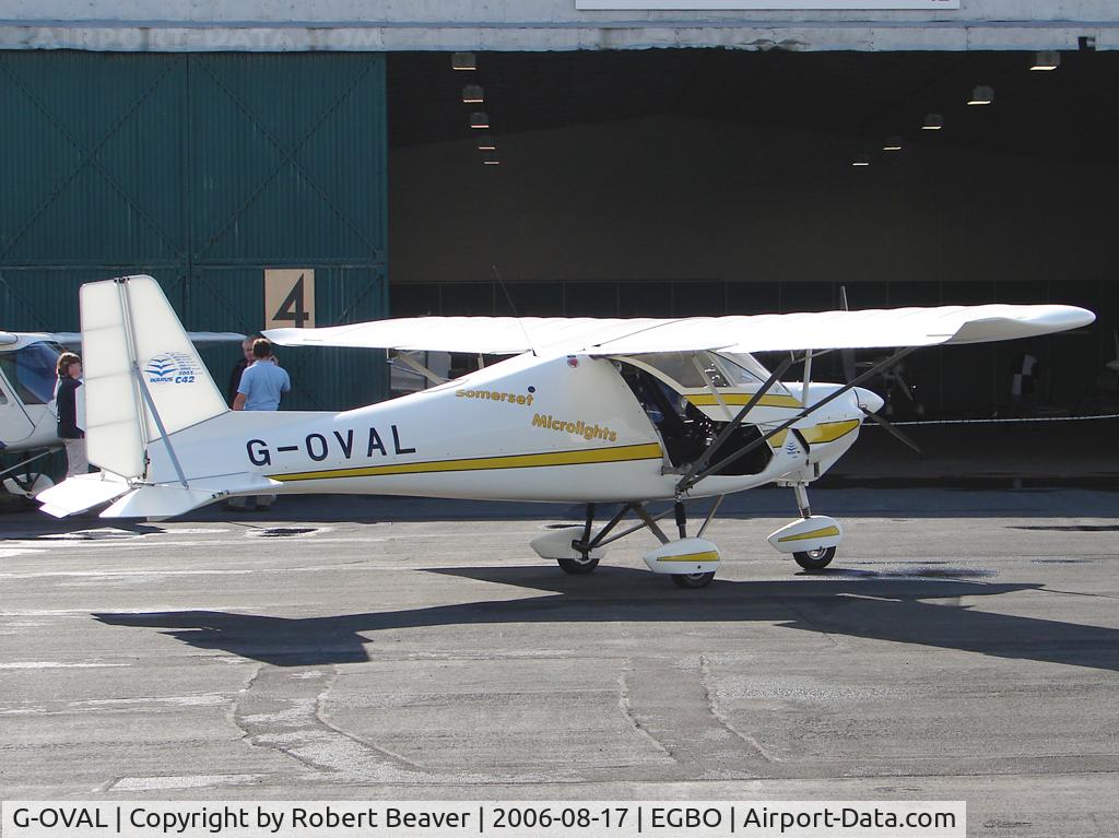 G-OVAL, 2004 Comco Ikarus C42 FB100 C/N 0407-6608, Ikarus C42 FB 100