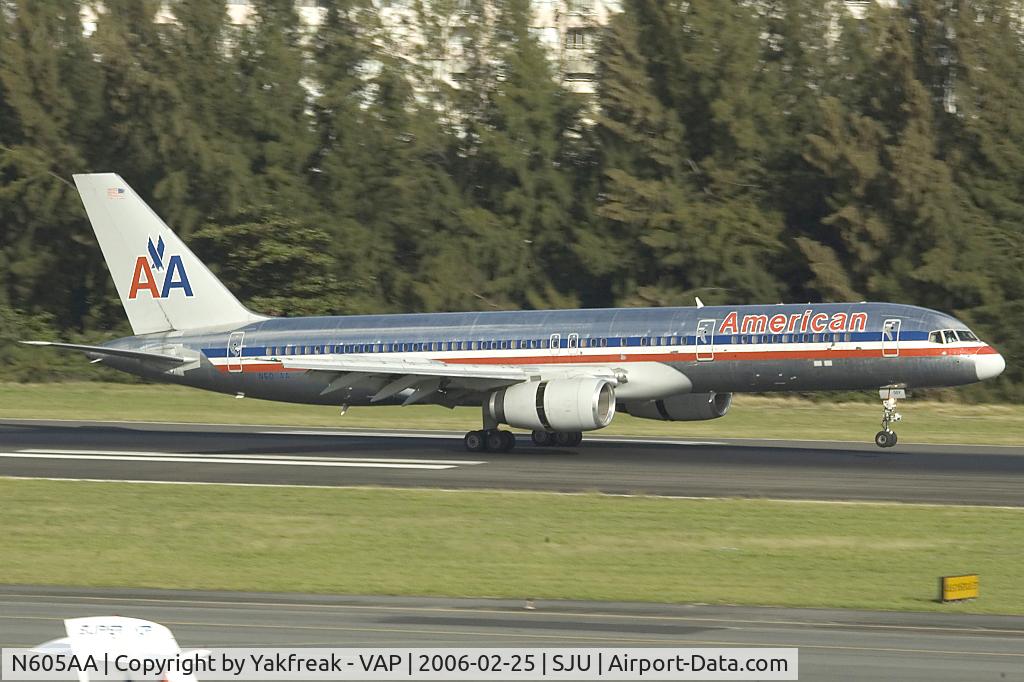 N605AA, 1995 Boeing 757-223 C/N 27056, American Boeing 757-200