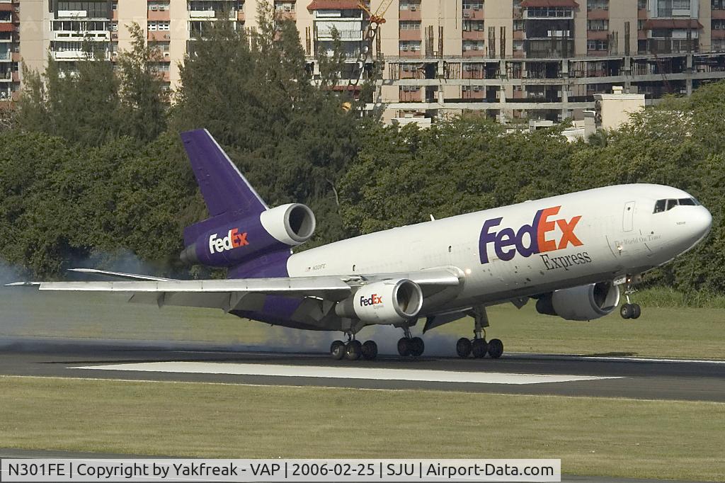 N301FE, 1973 McDonnell Douglas MD-10-30F C/N 46800, Fedex DC10