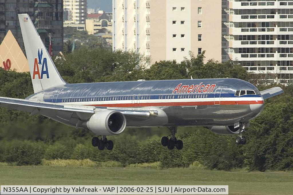 N355AA, 1988 Boeing 767-323/ER C/N 24036, American Boeing 767