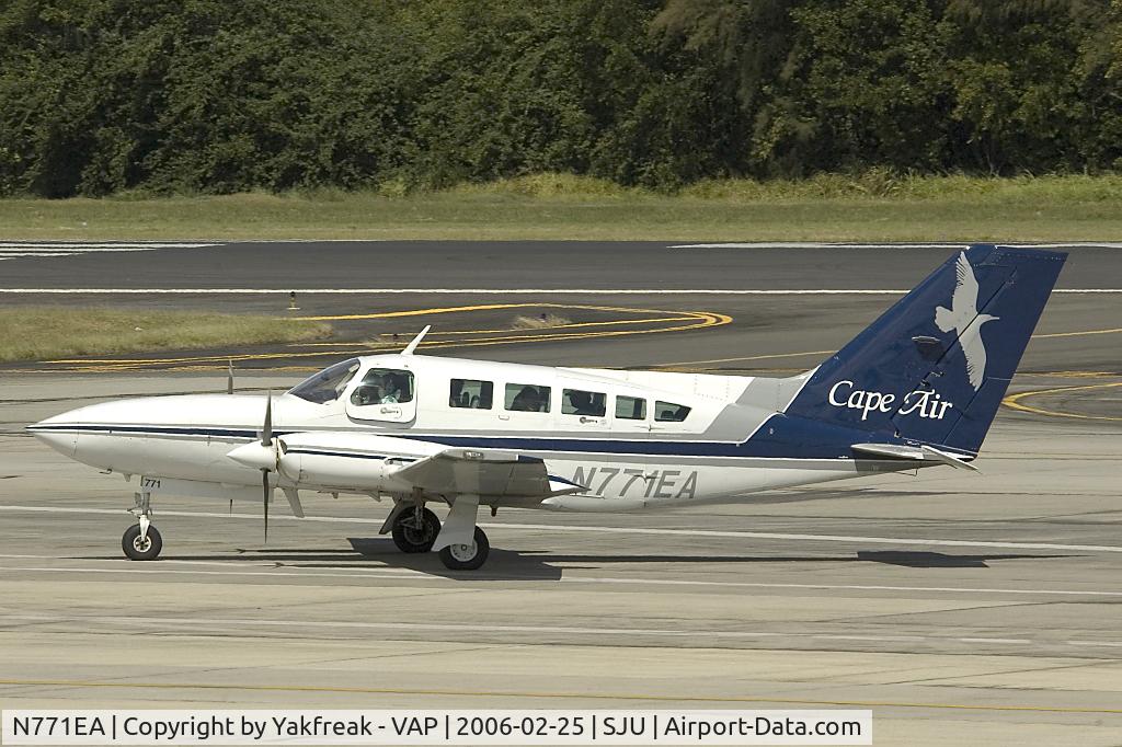 N771EA, 1979 Cessna 402C C/N 402C0046, Cape Air Cessna 402