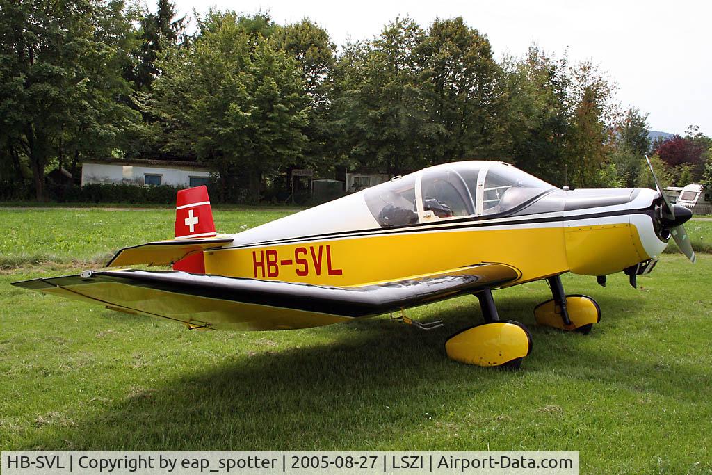 HB-SVL, 1959 Jodel D-112 C/N 459, parked at Schupfart-Airfield